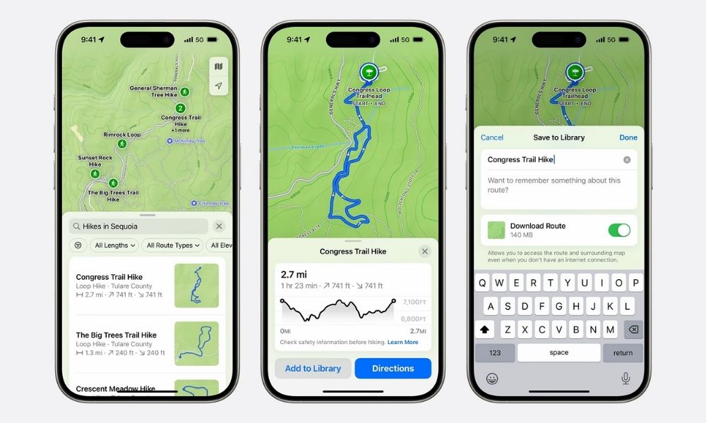 iOS 18 launch maps
