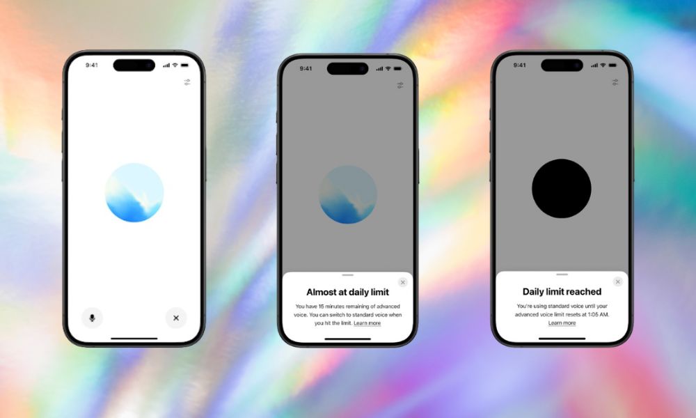 ChatGPT voice mode update