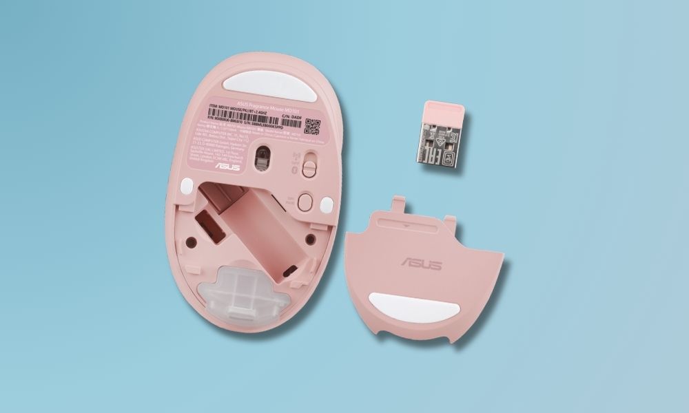 ASUS mouse with oil